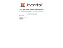Tablet Screenshot of les-mureaux-sports-randonnee.cactux.org